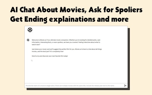 Your AI-Powered Movie Companion
