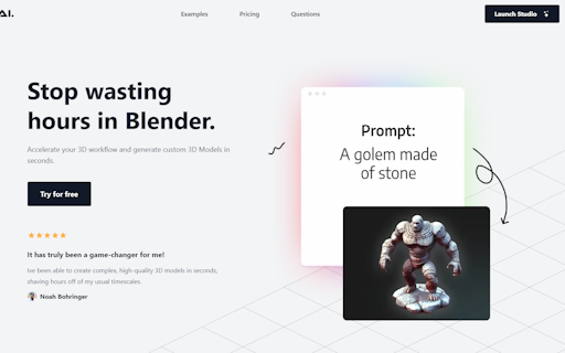 3D AI Studio