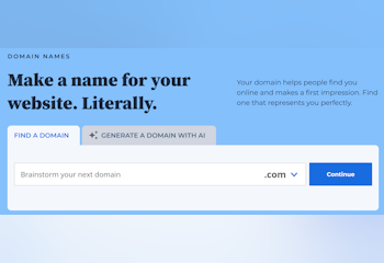 Bluehost's Domain Name Generator