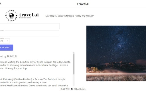 TravelAI