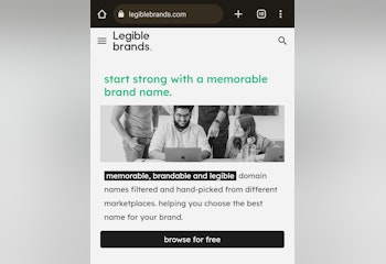 Legible brands