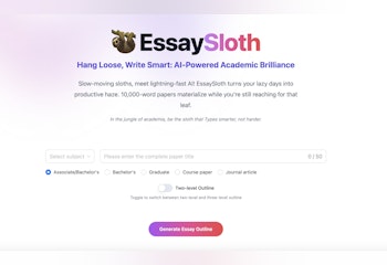 EssaySloth