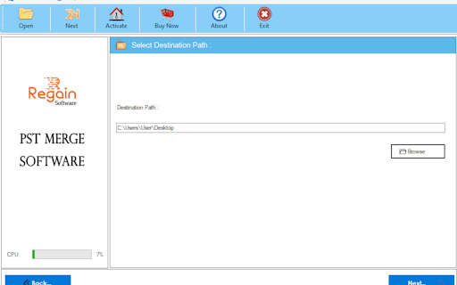 Regain Outlook PST Merger