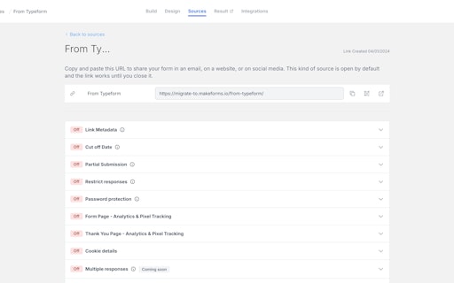 Typeform Alternative by MakeForms