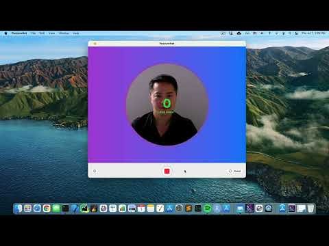 AI Posture Monitoring App on Your  Mac