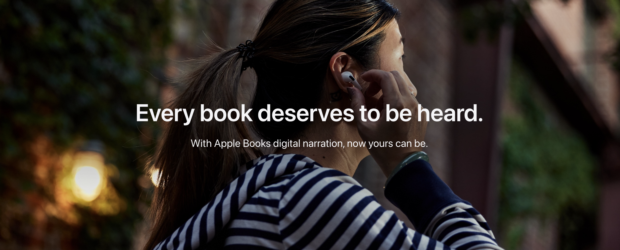 Apple Books Digital Narration