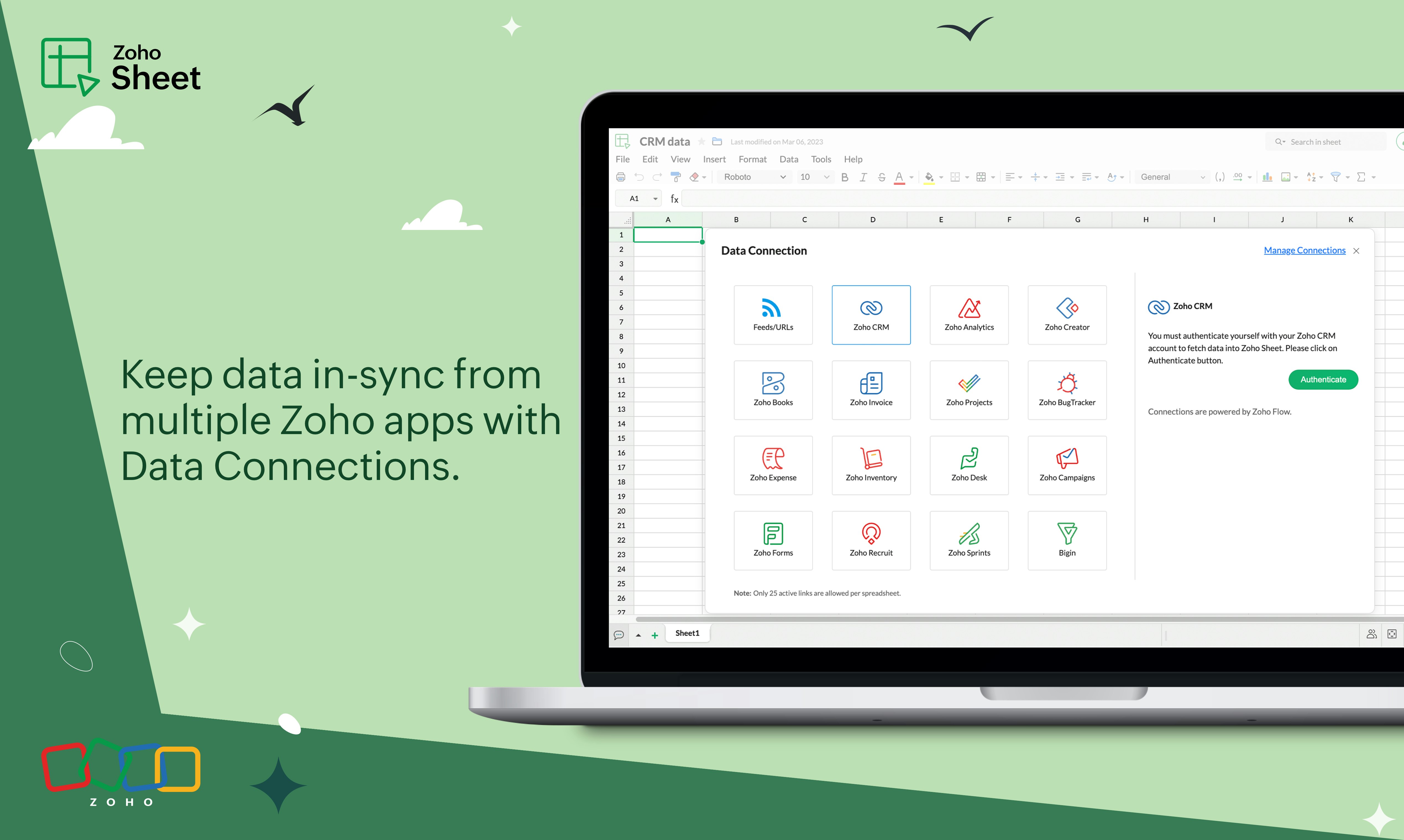 Zoho Sheet '24