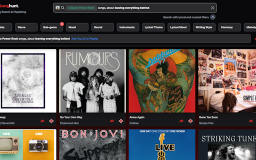 Songhunt | Visual Song Search