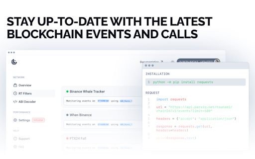 Tsunami API