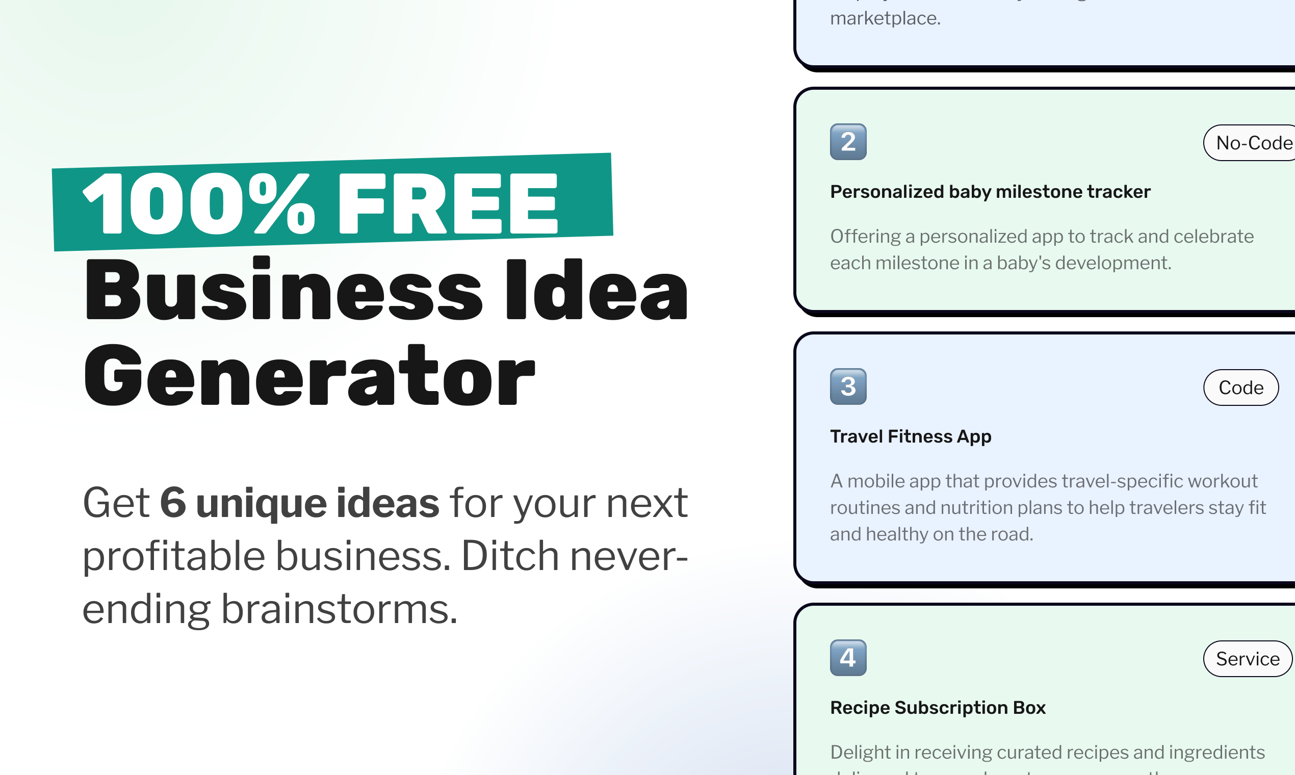 Business Idea Generator