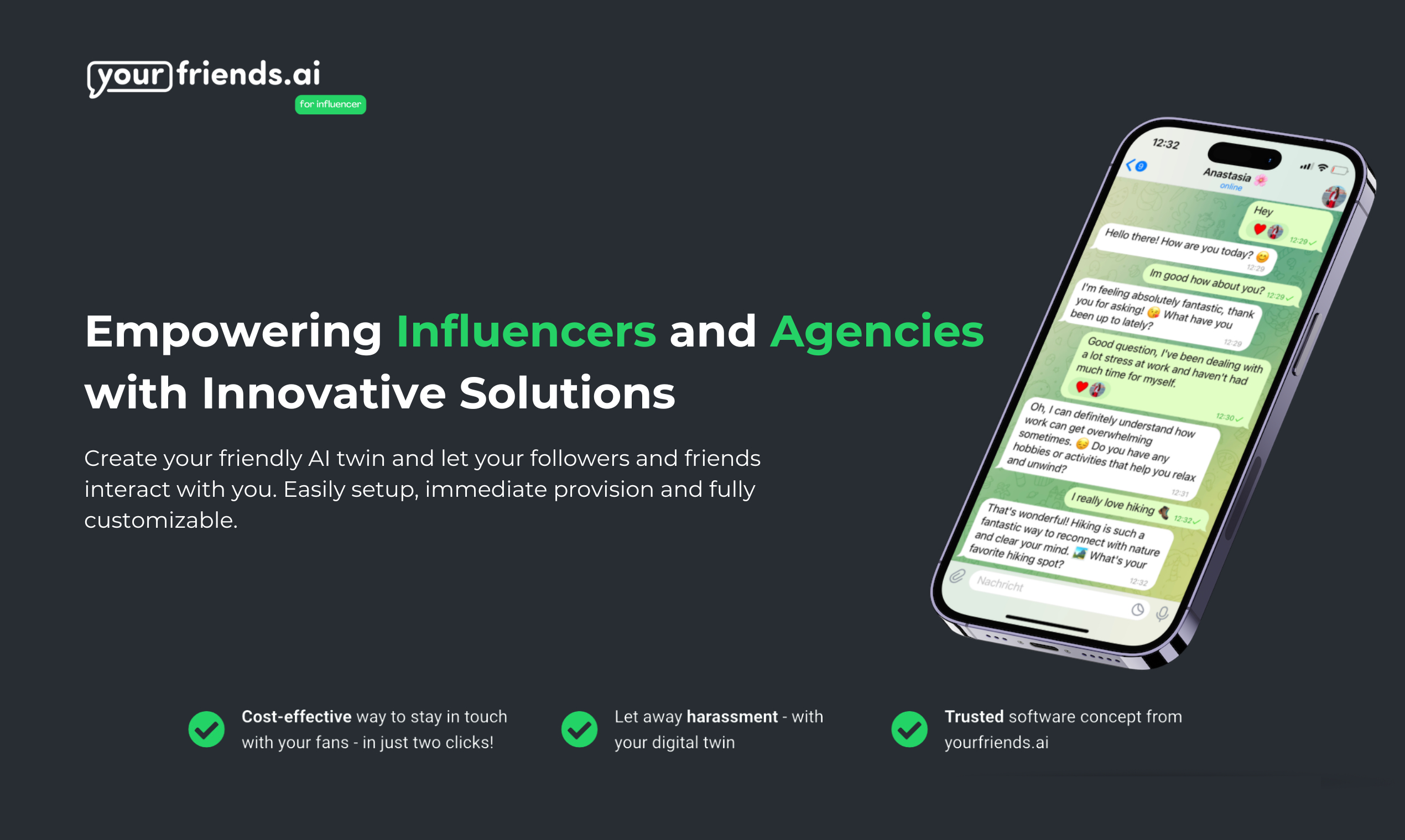 yourfriends.ai - Influencers & Agencies 