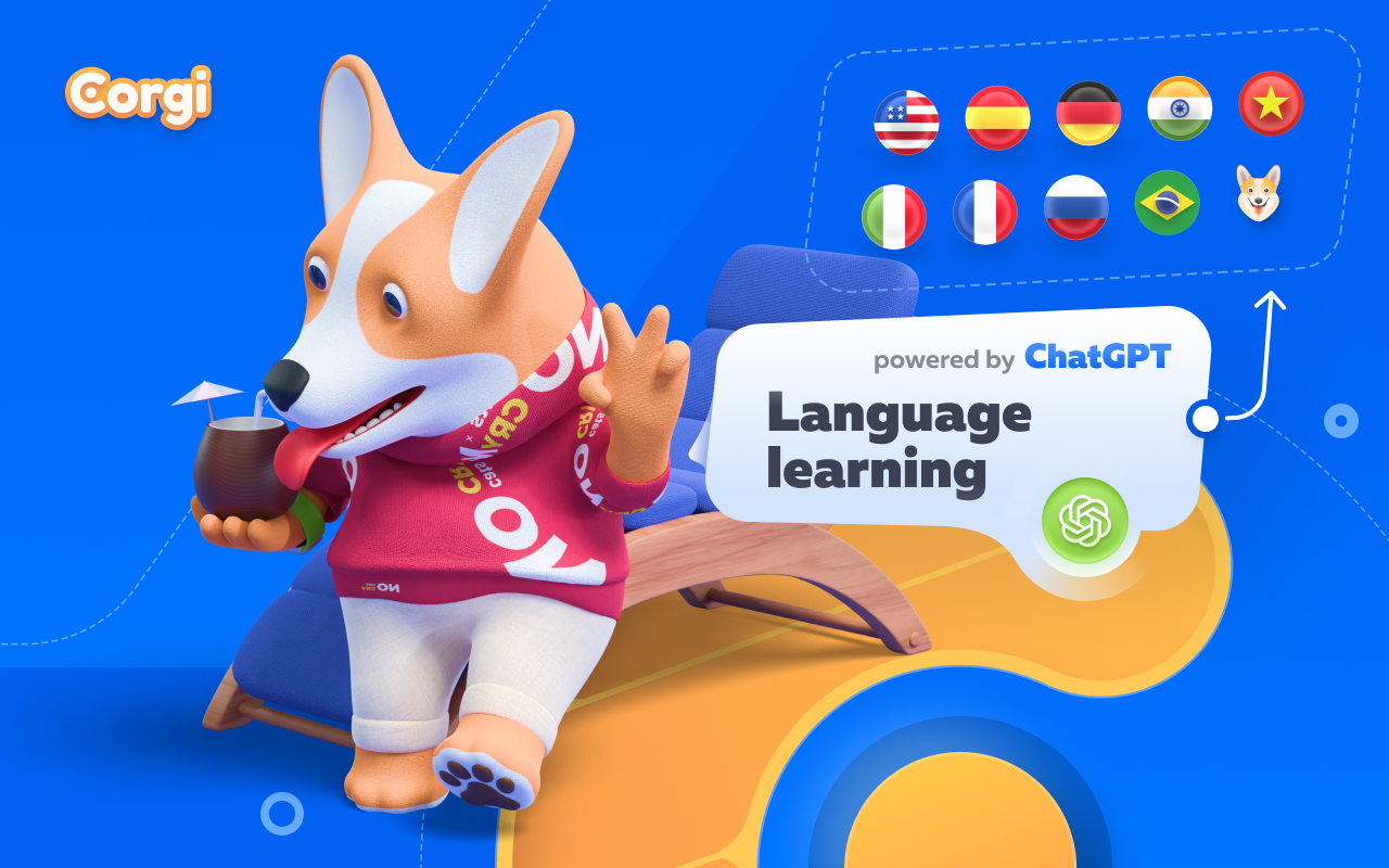 Corgi AI - Your language teacher