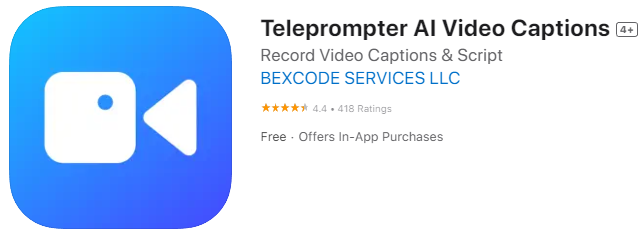 teleprompter
