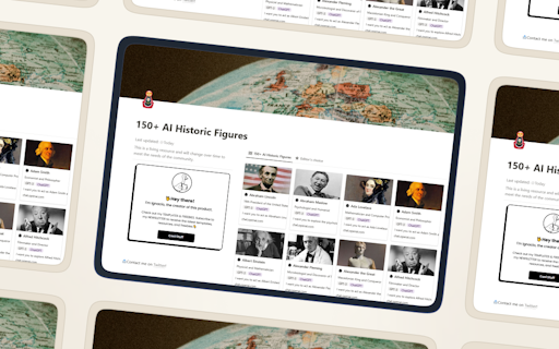 150+ Historic Figures Prompt Templates