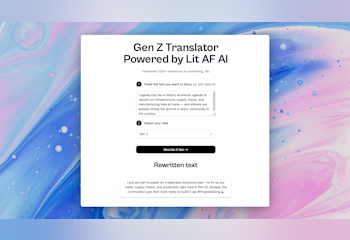 Gen Z Translator