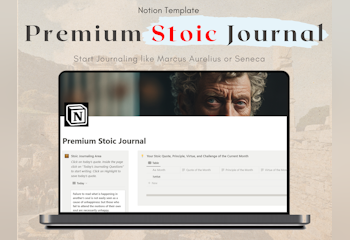 Premium Stoic Journaling Template
