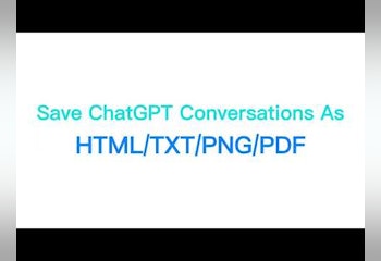 GPTBLOX - ChatGPT/Bard/Claude Save Data