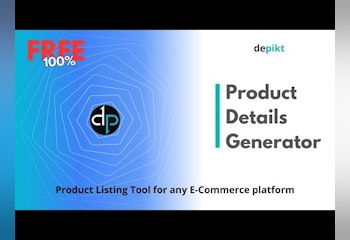 depikt's Product Details Generator