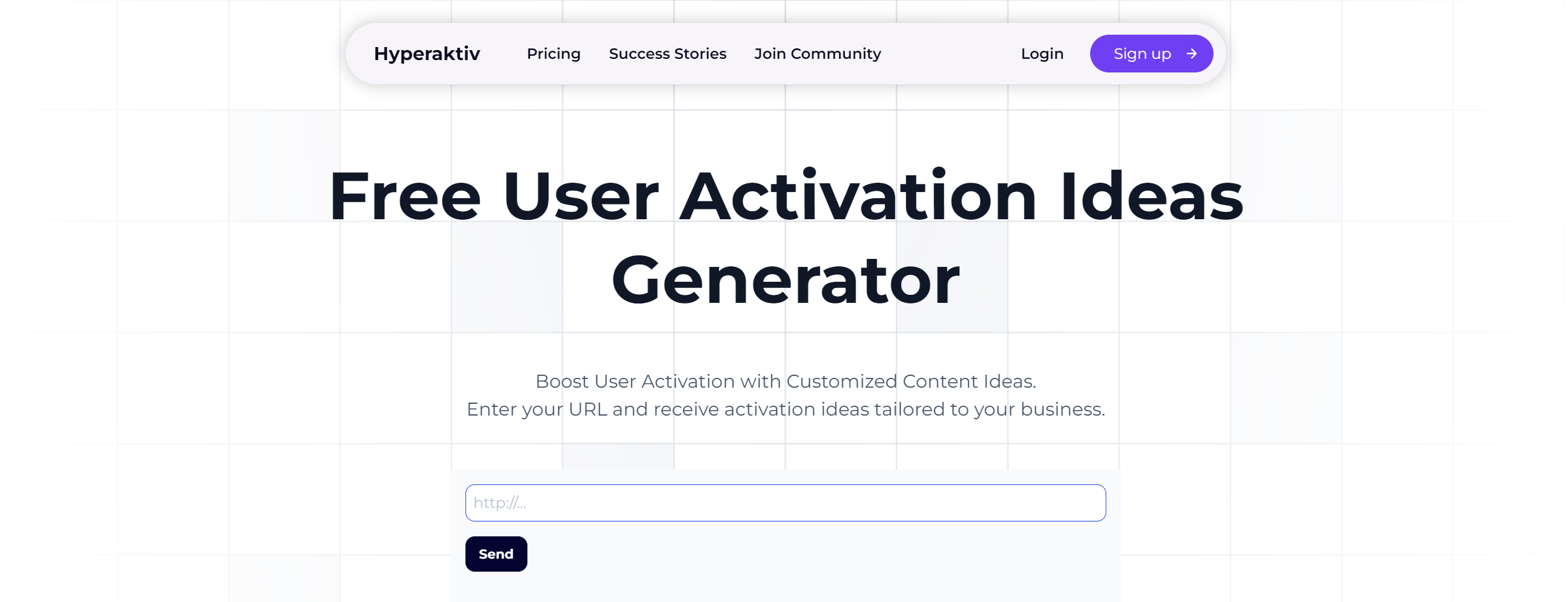 Free User Activation Ideas Generator
