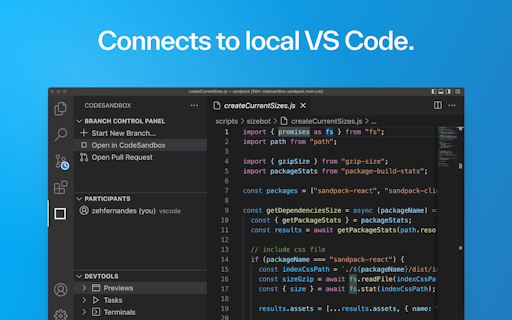 CodeSandbox CDE