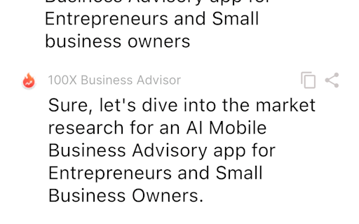 100X AI Business Advisor