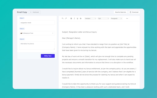 Writeseed AI Writer