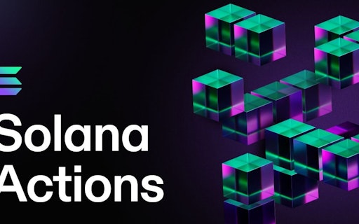 Solana Actions and blockchain links