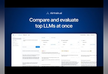 Airtrain.ai LLM Playground