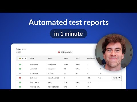 Automated Test Reports by Marple