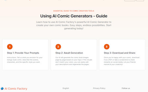AI Comic Factory