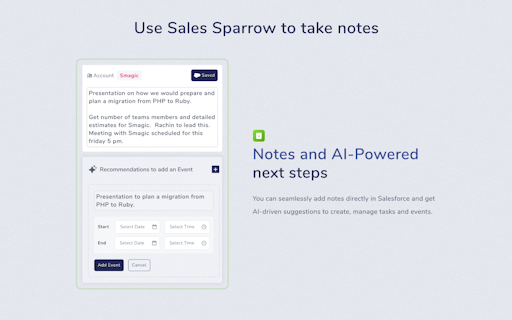 Sales Sparrow by True Sparrow