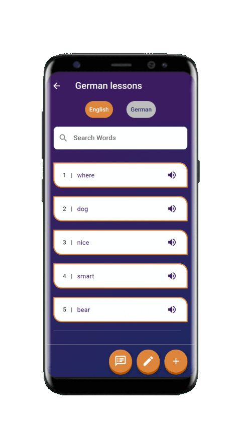 Flashcubes Vocabulary Notebook