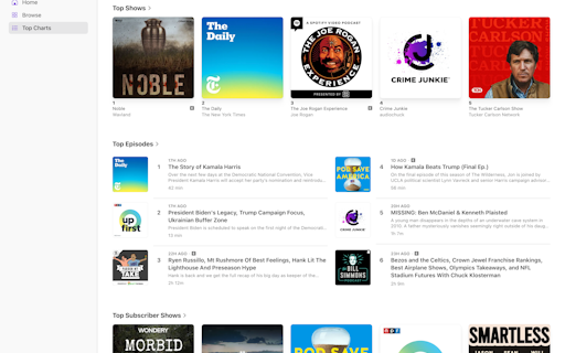 Apple Podcasts for Web