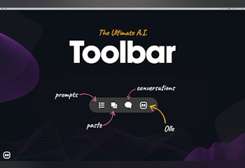 Olle - AI Powered Toolbar Assistant