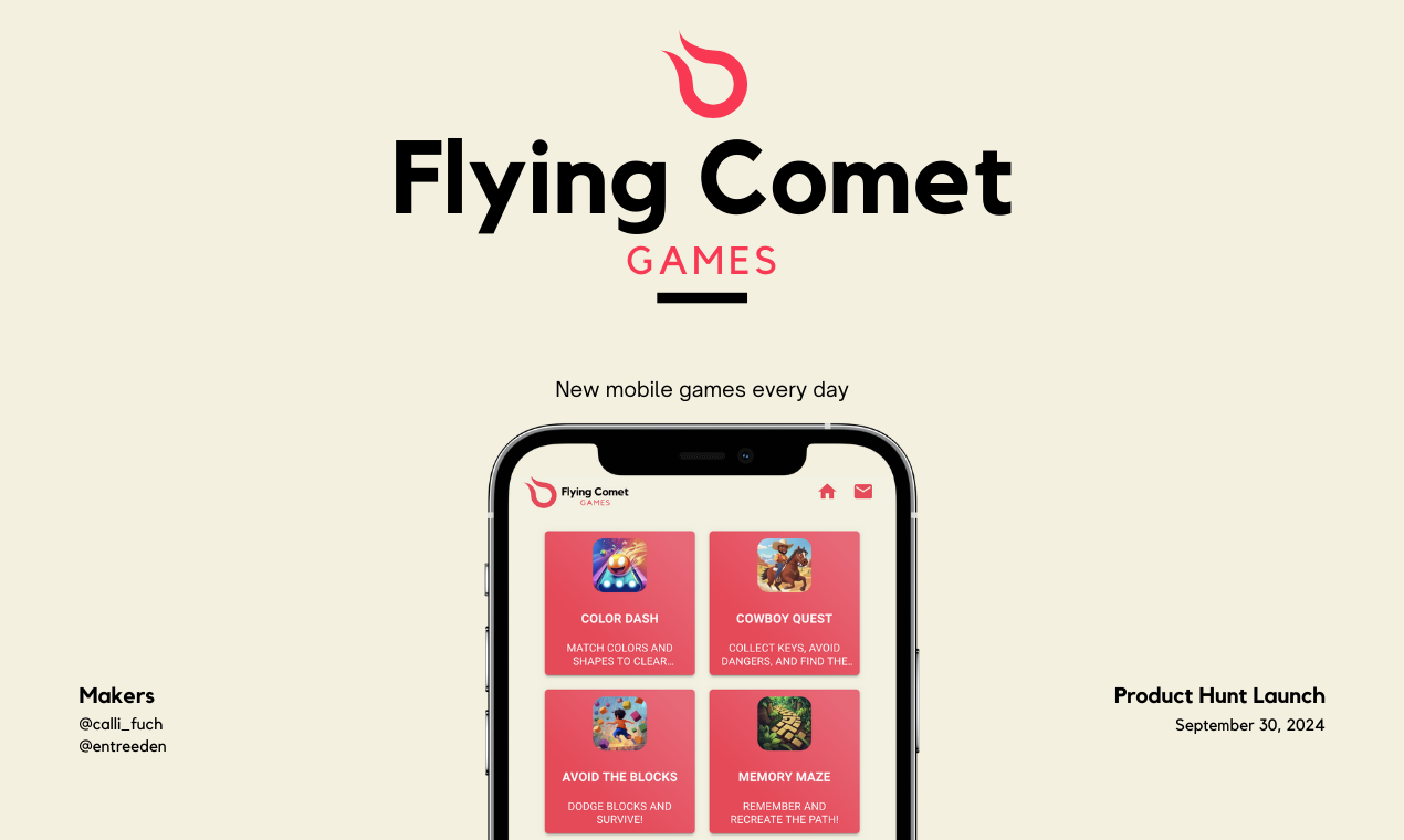 Flying Comet Games