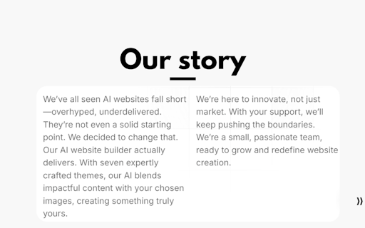 AI Website Tool