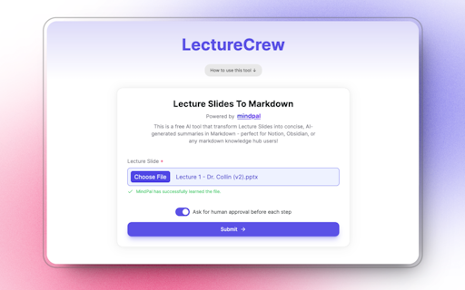 LectureCrew