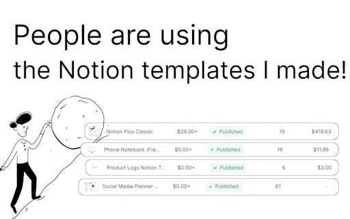 Notion Phone Notebook