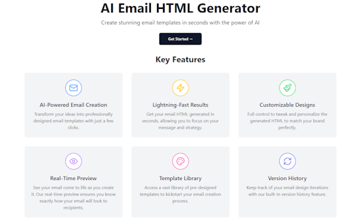 Email HTML Gen