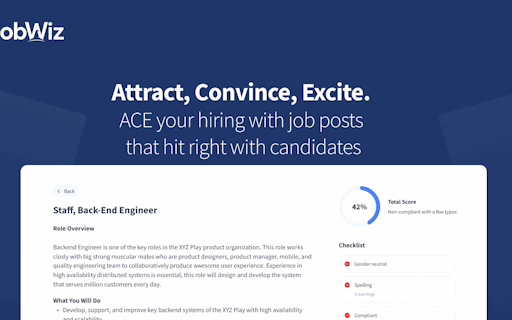 Job Description Cleanup Tool by JobWiz