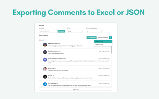 YouTube Comment Finder And AI Analysis