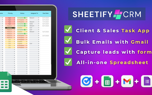 Sheetify CRM