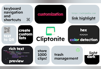Cliptonite - Clipboard Manager