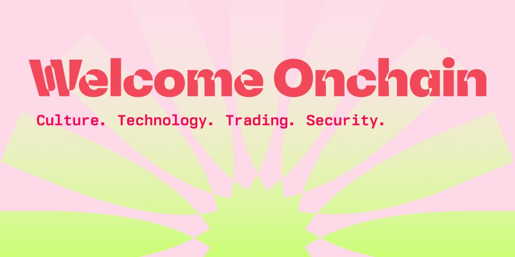 Welcome Onchain