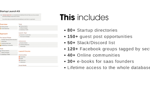 Startup Launch Kit