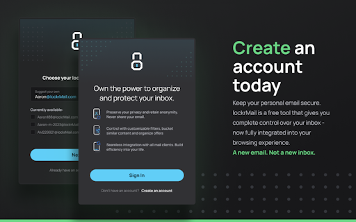 lockrMail Chrome Extension