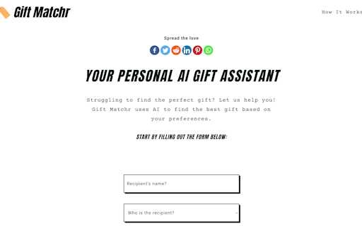 Gift Matchr