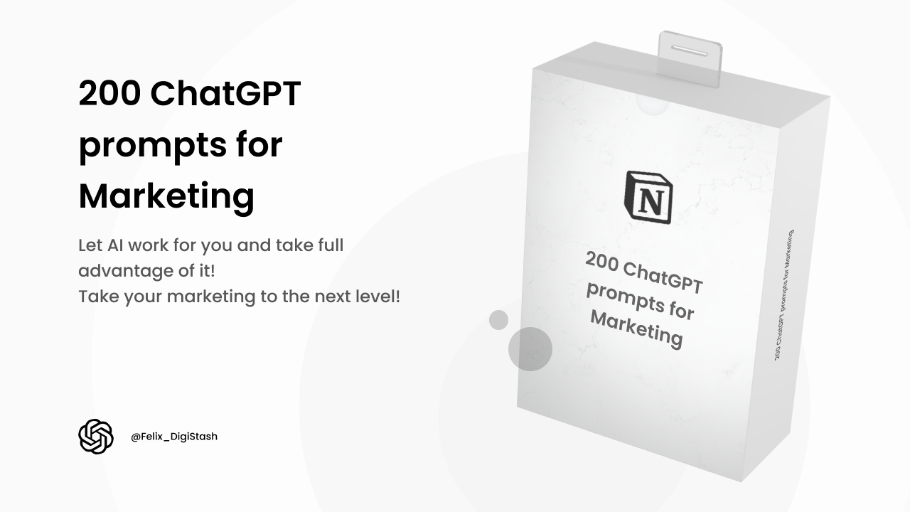 200 ChatGPT 4.0 prompts for Marketing