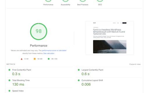 Fjord :: Next JS 14 Headless WordPress