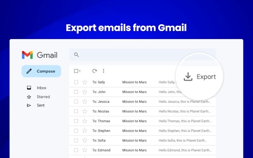 Gmail Export by Mailmeteor